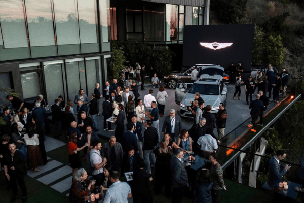 Luxury event gathering